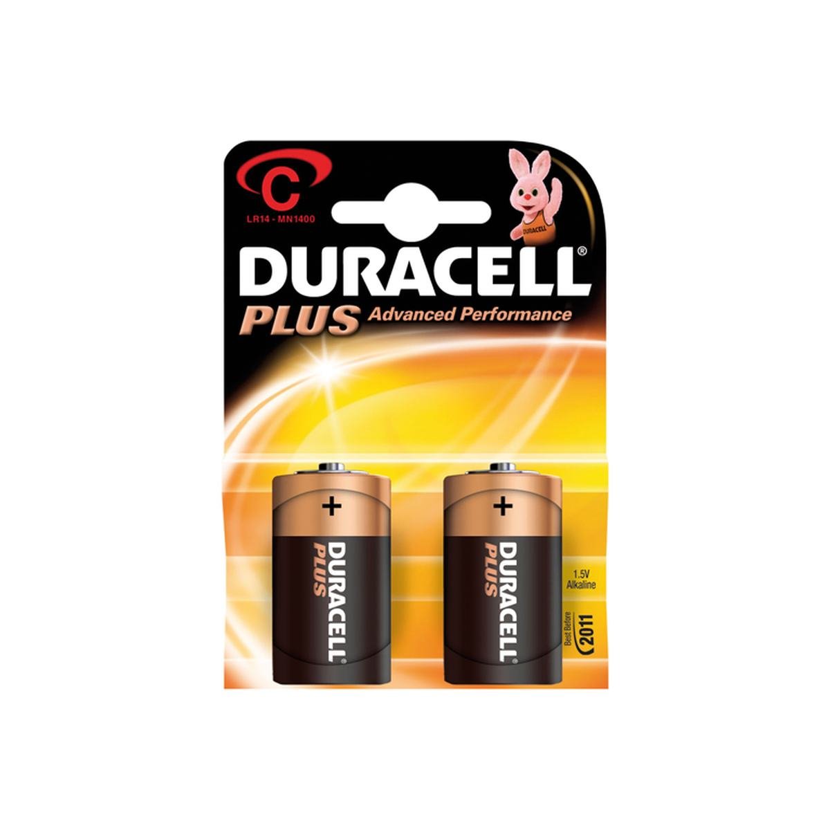 Batteri 1,5V Plus LR14 / C / Baby 2 stk. pakke - D