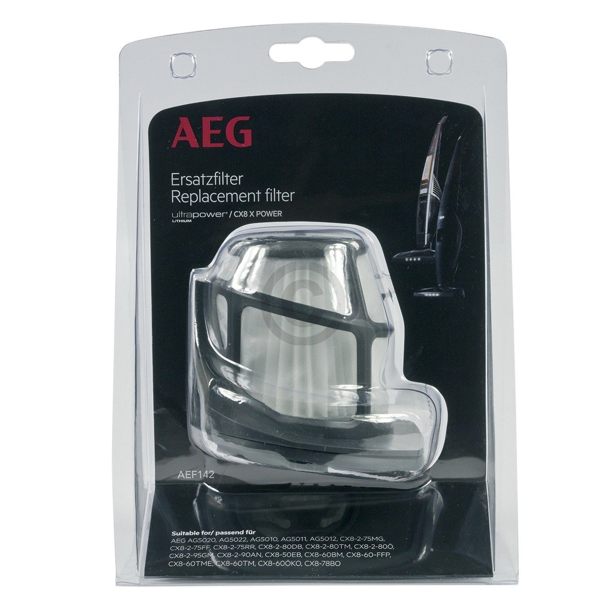 Filterset AEG 900167025/7 AEF142 til, ledningsfri  passer til Electrolux thumbnail