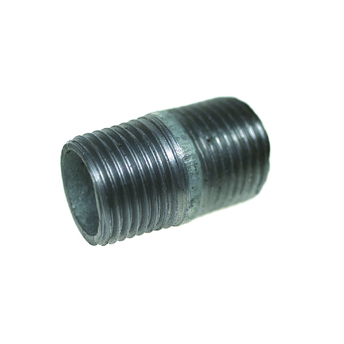 Nippelrør 1/2" 30 mm. galvanisertt