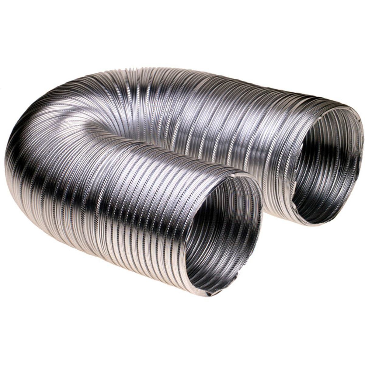 Ventilasjonsslange i aluminium Ø127 mm. 1,5 meter