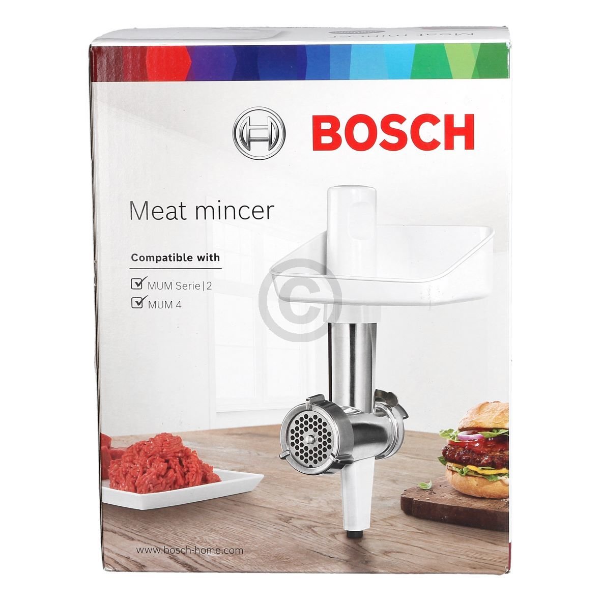 Kødhakker BOSCH MUZS2FWW 17005535 til Køkkenmaskin passer til Bosch